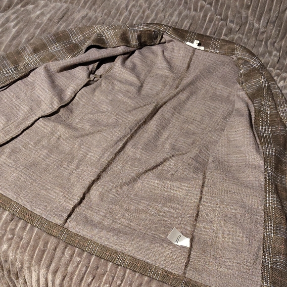 Maurices Brown Plaid Blazer - Picture 5 of 5